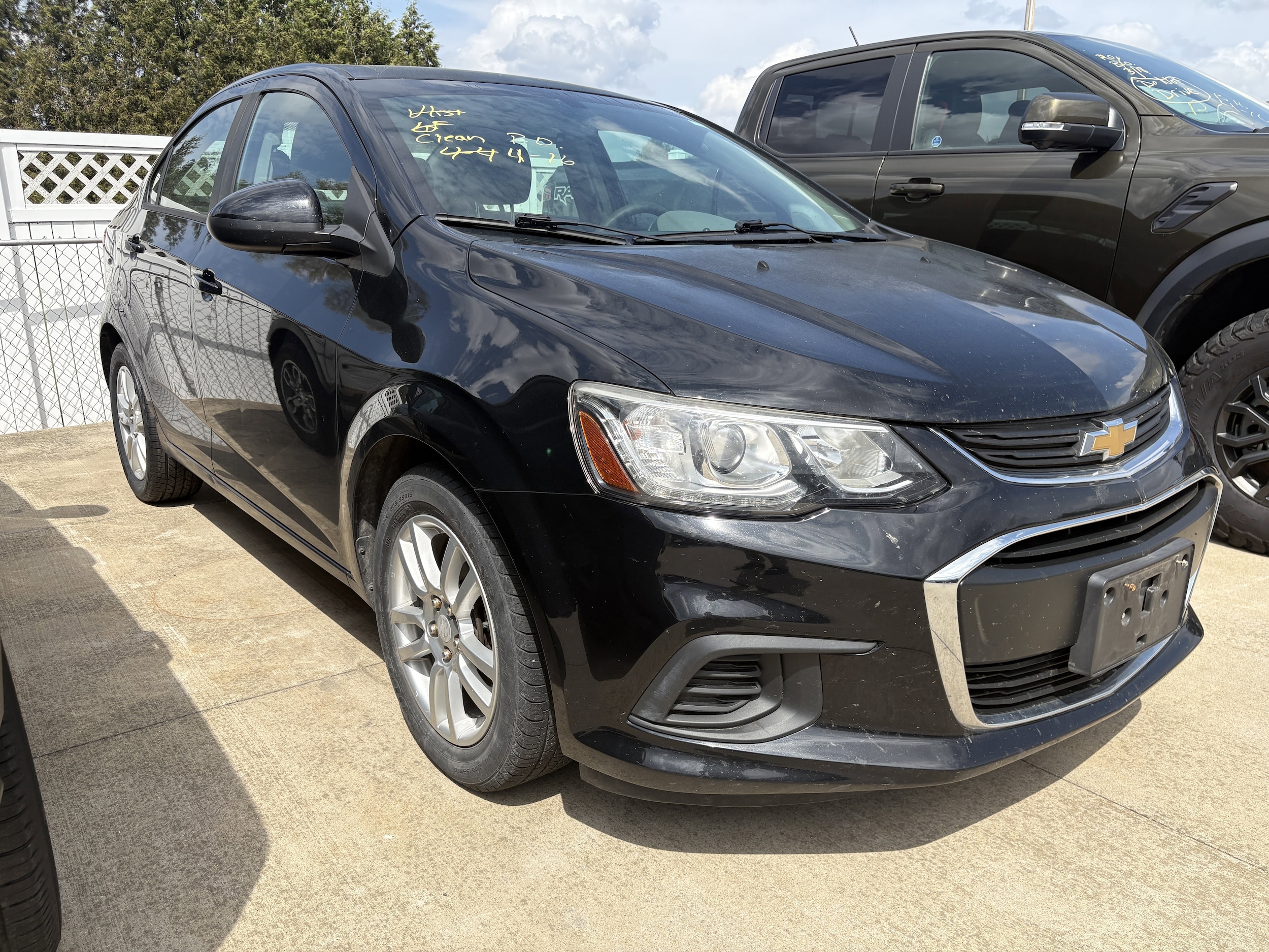 Used 2017 Chevrolet Sonic LS with VIN 1G1JB5SH3H4117907 for sale in Taylorville, IL