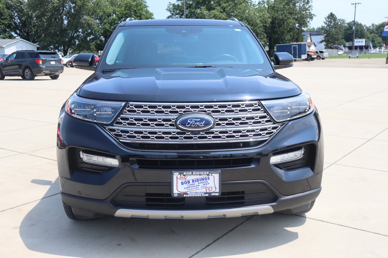 Used 2022 Ford Explorer Limited with VIN 1FMSK8FH6NGA73995 for sale in Taylorville, IL