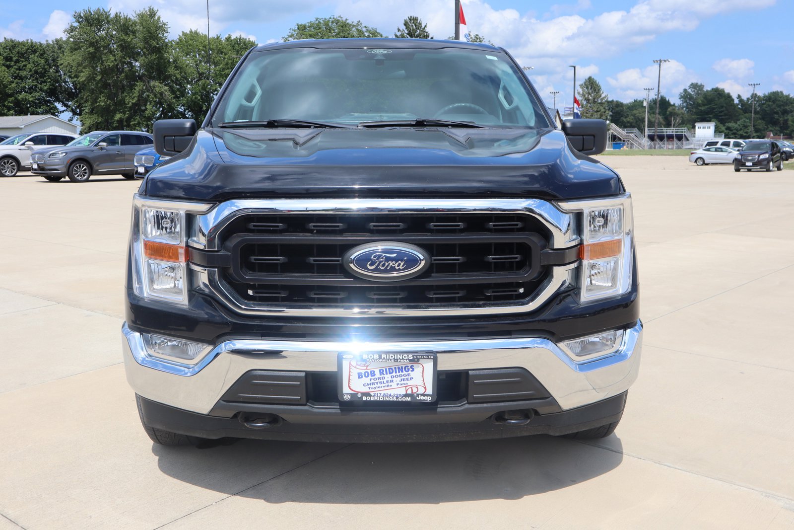 Used 2021 Ford F-150 XLT with VIN 1FTFW1E86MKD35531 for sale in Taylorville, IL