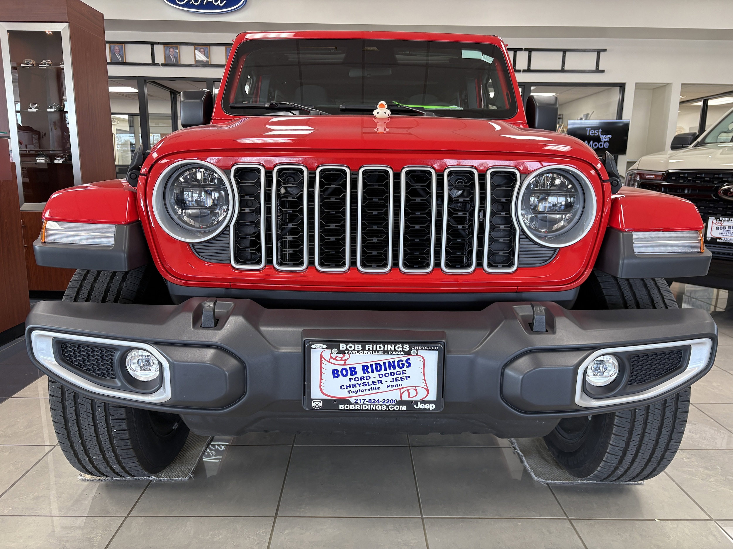 Used 2025 Jeep Wrangler 4xe Sahara 4XE with VIN 1C4RJXP62SW599295 for sale in Taylorville, IL