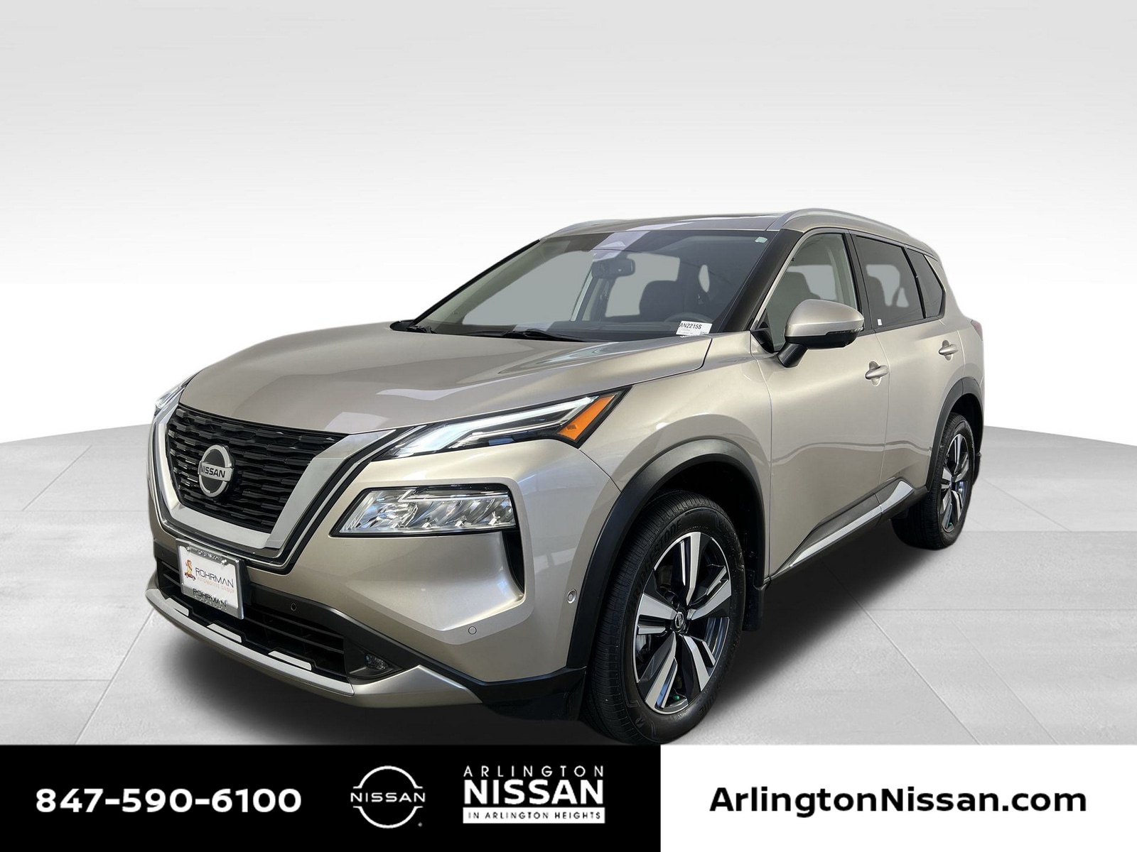 Used 2021 Nissan Rogue Platinum with VIN JN8AT3DD3MW316803 for sale in Arlington Heights, IL