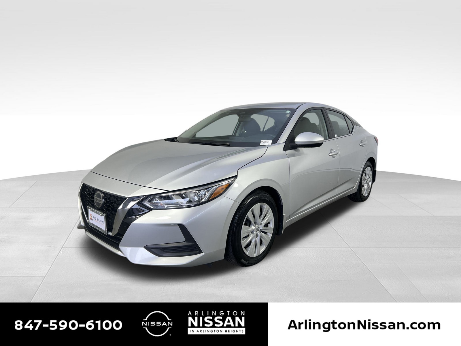 Used 2021 Nissan Sentra S with VIN 3N1AB8BV4MY286665 for sale in Arlington Heights, IL
