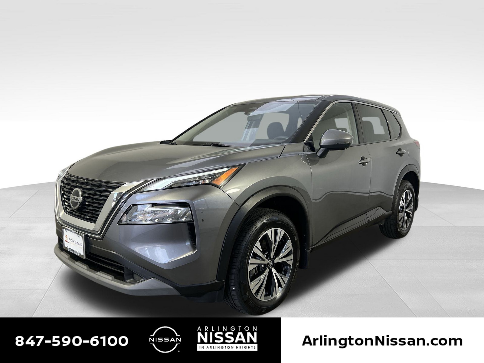 Used 2021 Nissan Rogue SV with VIN JN8AT3BB9MW209207 for sale in Arlington Heights, IL