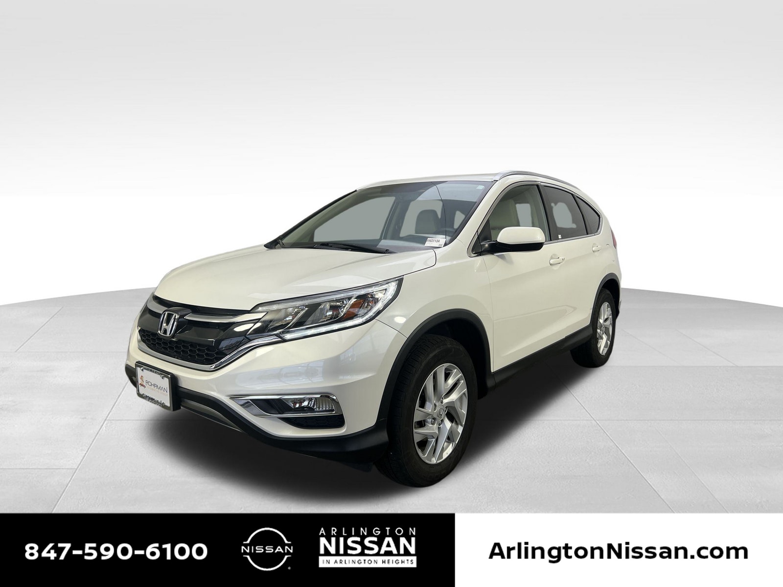 Used 2015 Honda CR-V EX-L with VIN 5J6RM4H76FL115126 for sale in Arlington Heights, IL