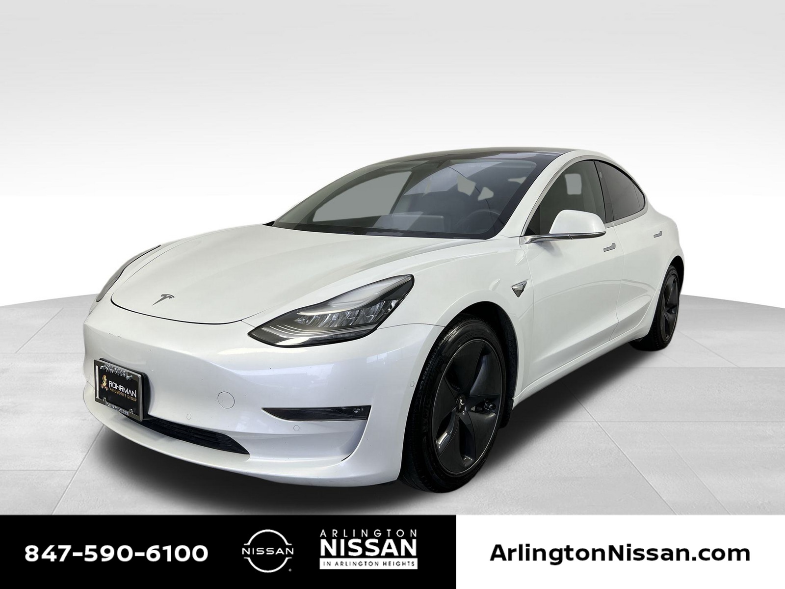 Used 2020 Tesla Model 3 Base with VIN 5YJ3E1EB2LF619672 for sale in Arlington Heights, IL
