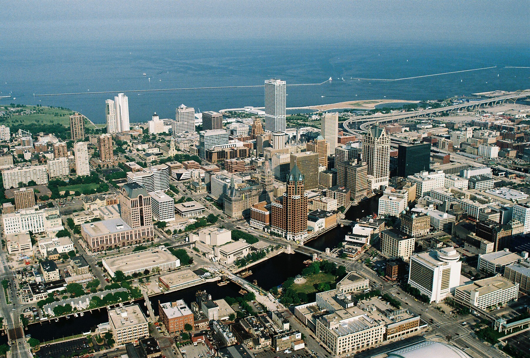 Downtown Milwaukee Wisconsin