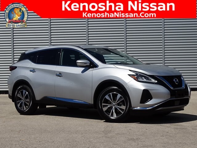 Used 19 Nissan Murano S Brilliant Silver Metallic For Sale At Kenosha Nissan Vin 5n1az2ms7kn