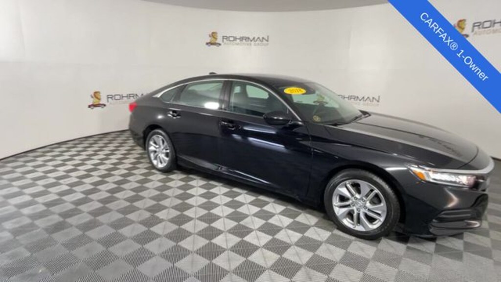 Used 2018 Honda Accord For Sale at Bob Rohrman Honda VIN