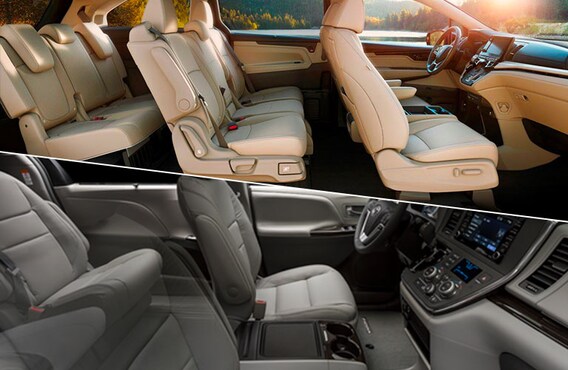 2019 Honda Odyssey Vs Toyota Sienna Indy 2019 Honda Odyssey Vs Toyota