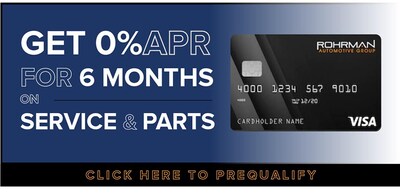 0% Financing in Service & Parts 0% Financing in Service & Parts