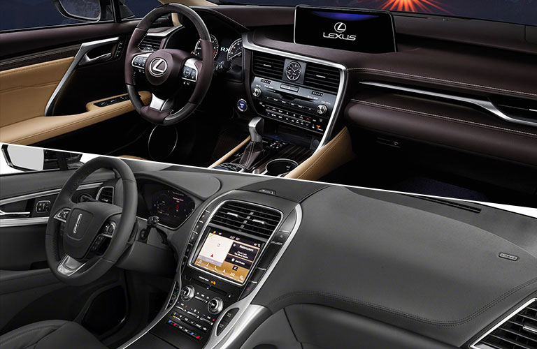 The 2019 Lincoln Nautilus vs The 2019 Lexus RX Series