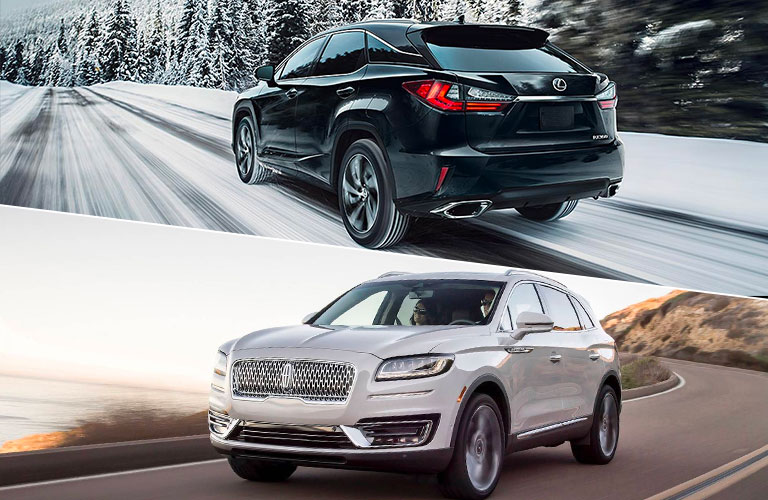 The 2019 Lincoln Nautilus vs The 2019 Lexus RX Series