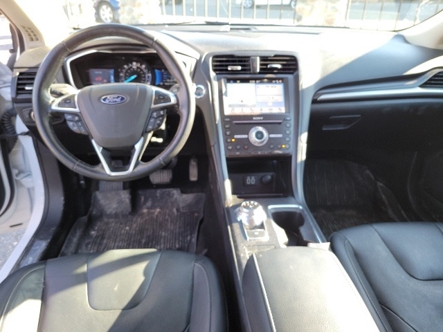 Used 2019 Ford Fusion Hybrid Titanium with VIN 3FA6P0RU2KR227470 for sale in Hardin, MT