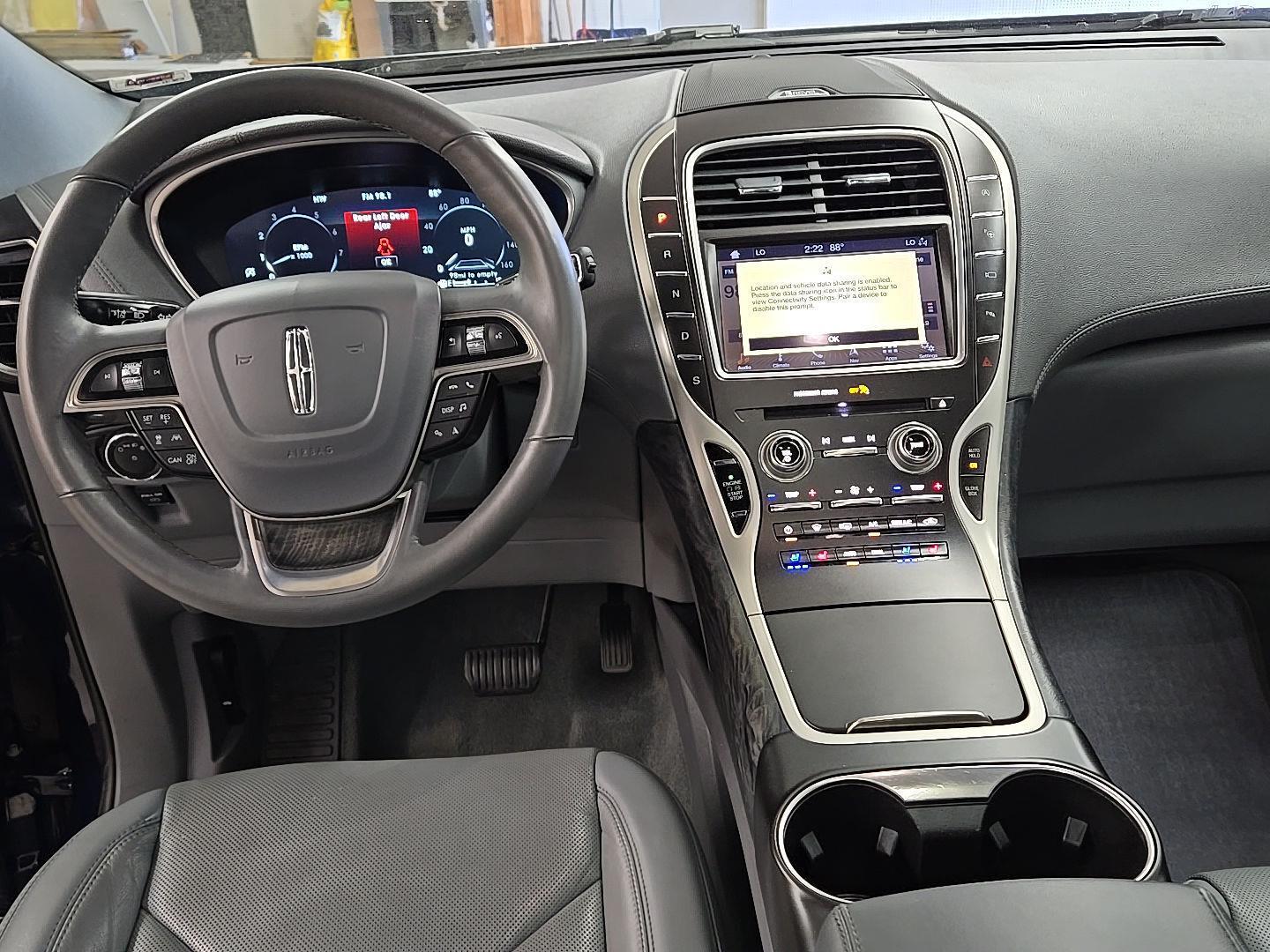 Used 2019 Lincoln Nautilus Reserve with VIN 2LMPJ8LP6KBL12540 for sale in Billings, MT
