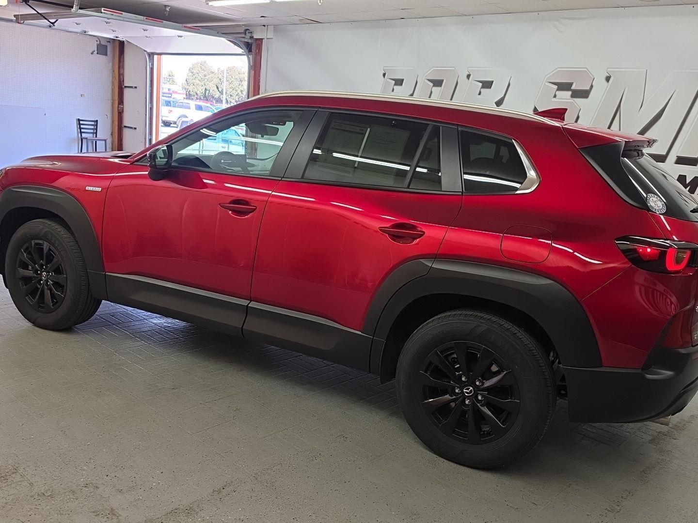 Used Soul Red Crystal Metallic 2025 Mazda CX-50 Hybrid Preferred
