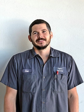 Staff member Josh Hicks from 5a493ad57eb1