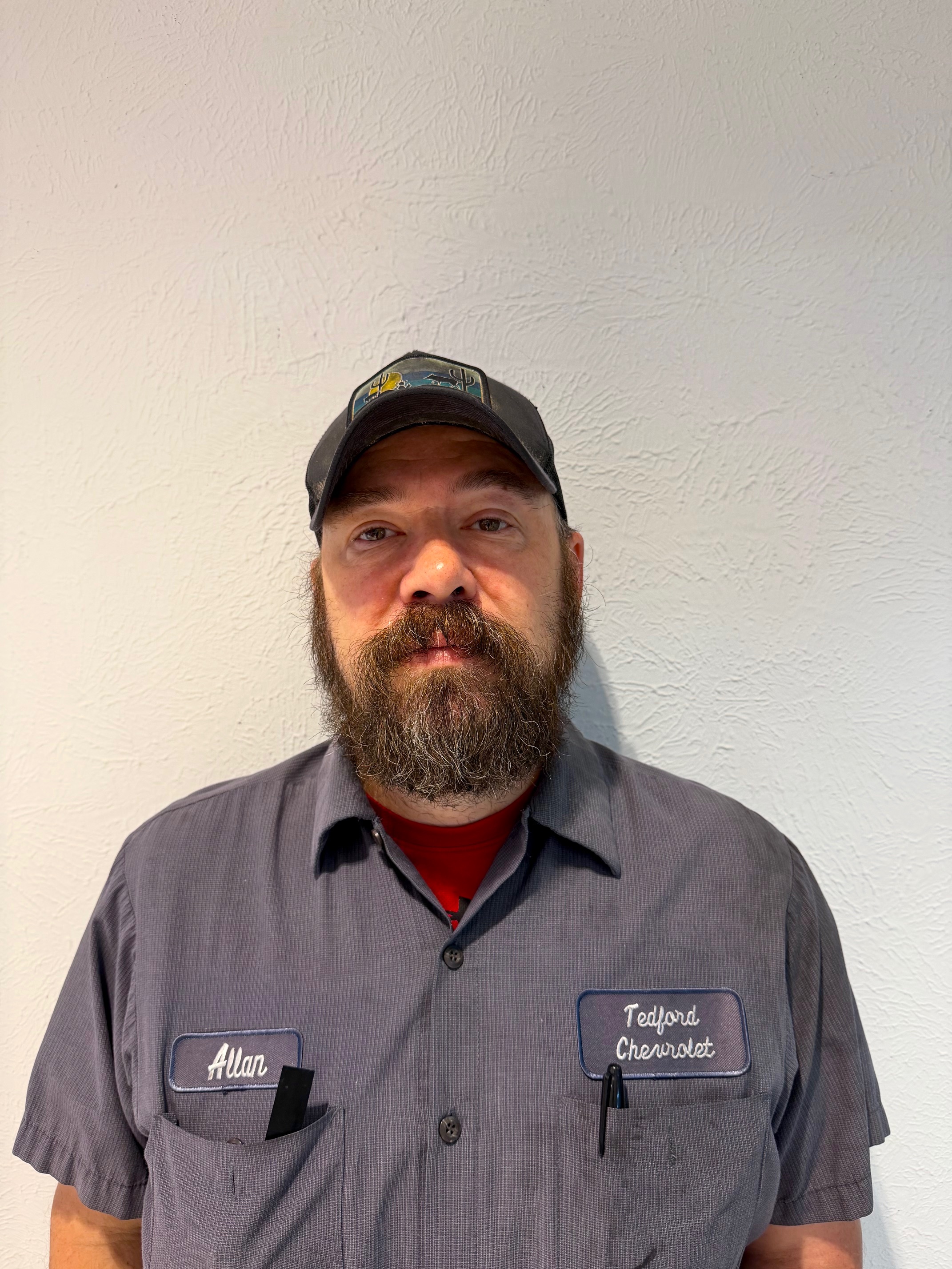 Staff member Allan Tedford from 46dbfbff7028