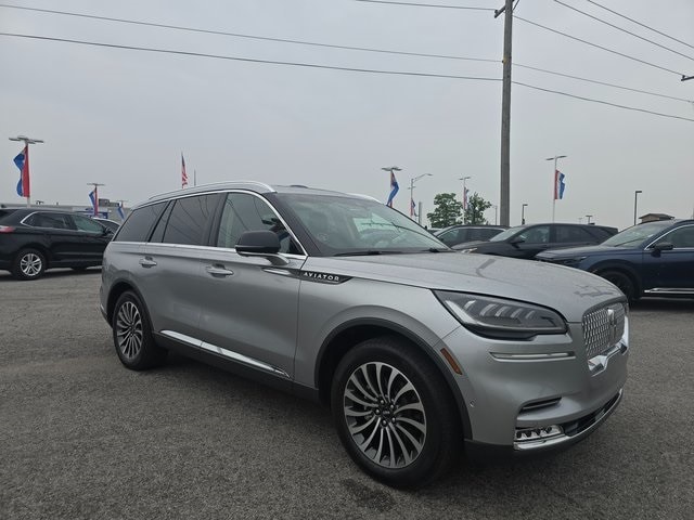 Used 2021 Lincoln Aviator Reserve with VIN 5LM5J7XC9MGL07409 for sale in Fort Wayne, IN