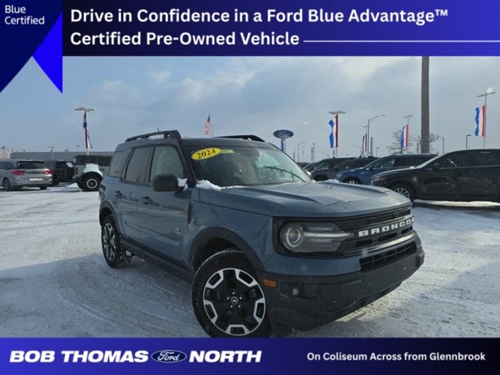 Certified 2024 Ford Bronco Sport Outer Banks SUV