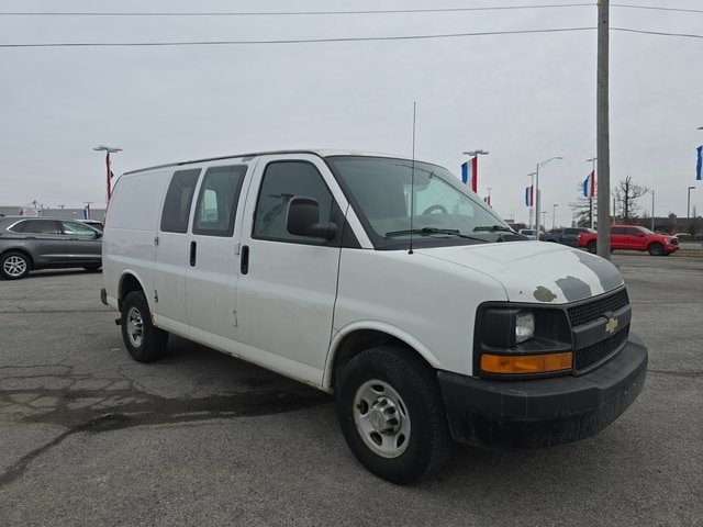 Used 2011 Chevrolet Express Cargo Work Van with VIN 1GCWGFCA2B1177417 for sale in Fort Wayne, IN