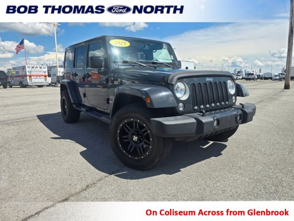 Used 2018 Jeep Wrangler JK Unlimited Sahara SUV