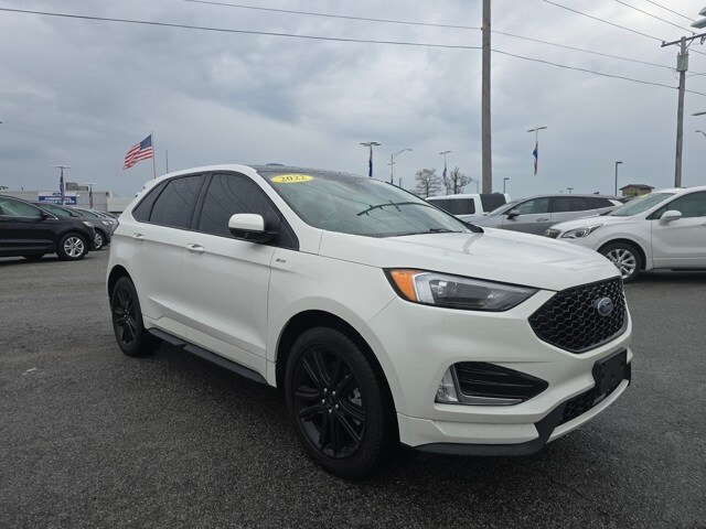 Used 2022 Ford Edge ST-Line with VIN 2FMPK4J93NBA02601 for sale in Fort Wayne, IN