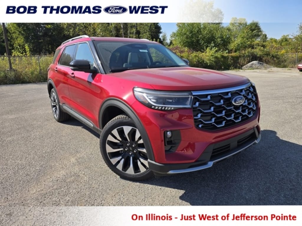 New 2025 Ford Explorer Platinum SUV