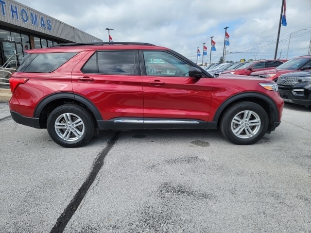 Used 2022 Ford Explorer XLT with VIN 1FMSK8DHXNGB90434 for sale in Fort Wayne, IN