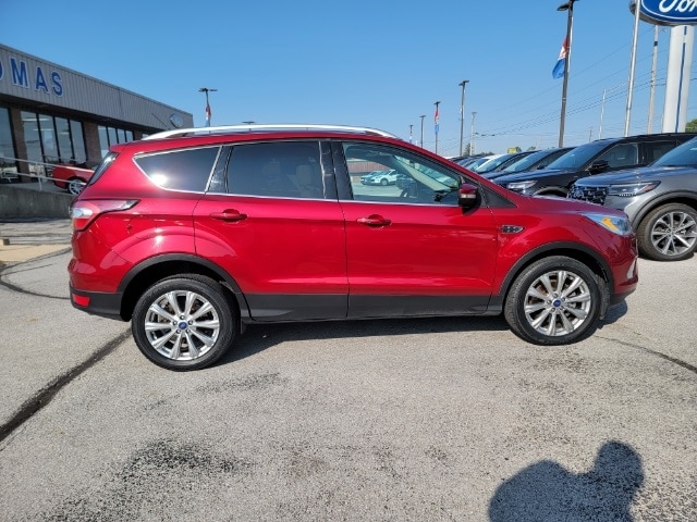 Used 2017 Ford Escape Titanium with VIN 1FMCU9J98HUE25209 for sale in Fort Wayne, IN