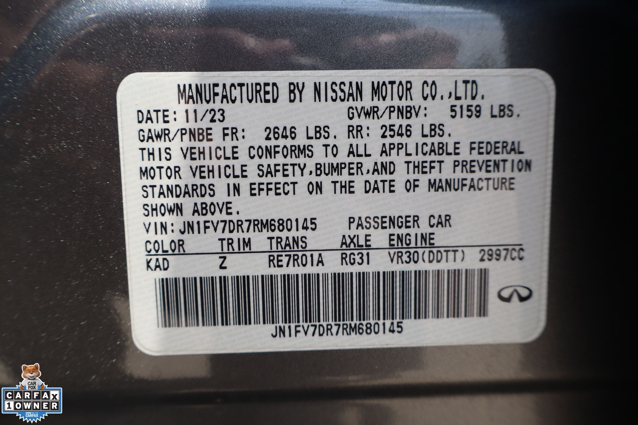 2024 INFINITI Q50 RED SPORT - Photo 32