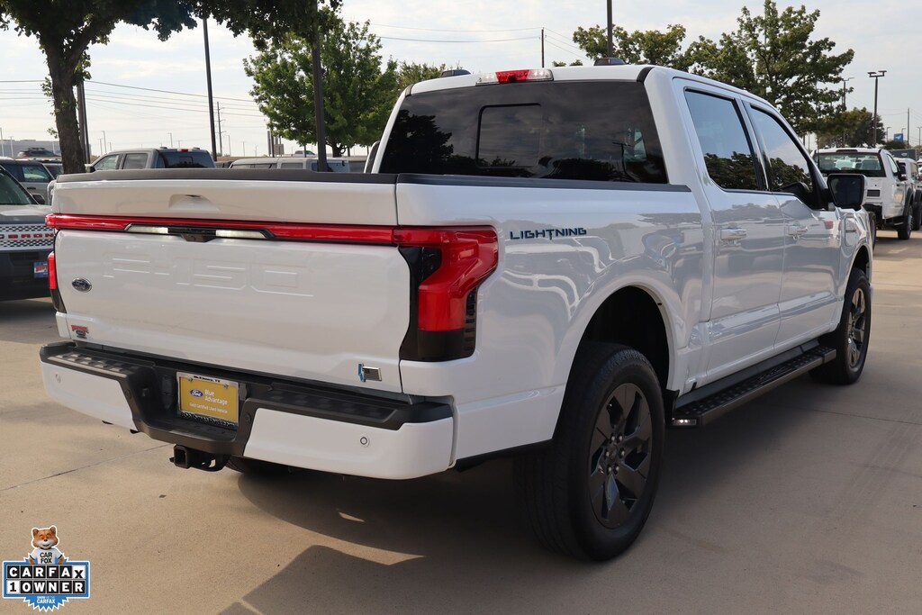 Certified 2023 Ford F-150 Lightning Lariat Truck SuperCrew Cab