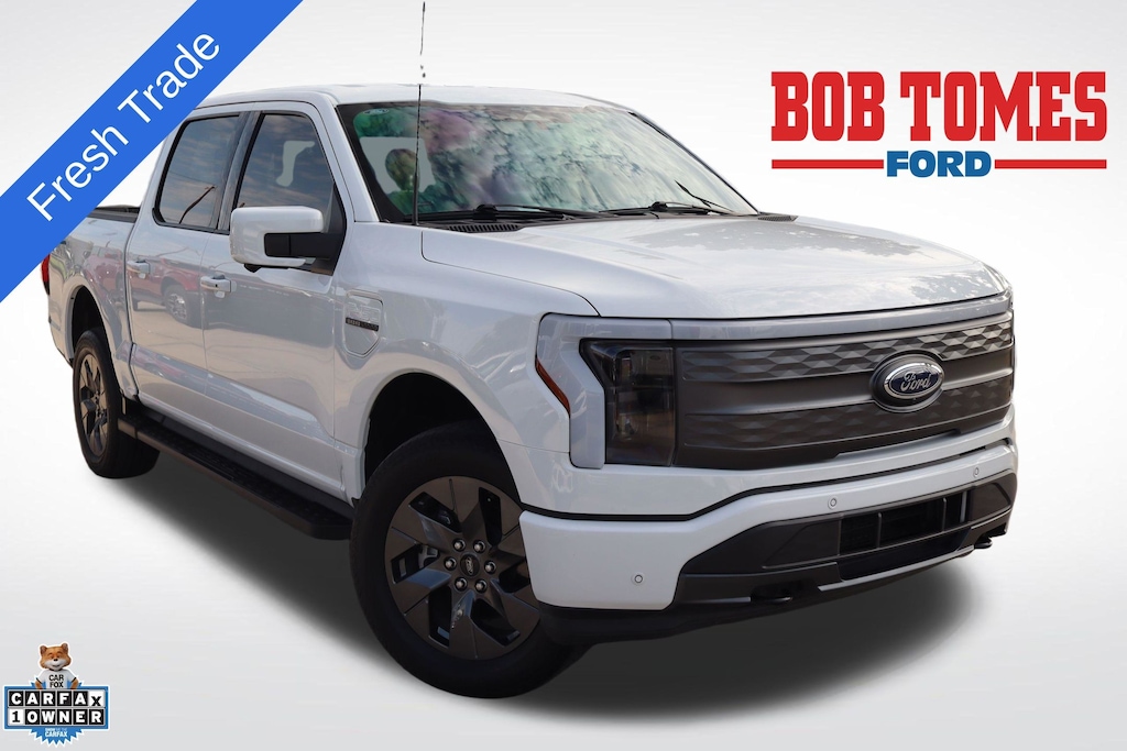 Certified 2023 Ford F-150 Lightning Lariat Truck SuperCrew Cab