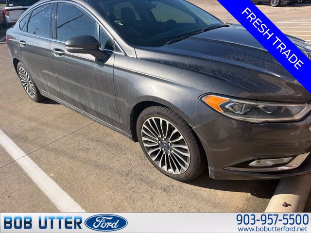 Used 2017 Ford Fusion SE with VIN 3FA6P0HD9HR246463 for sale in Sherman, TX