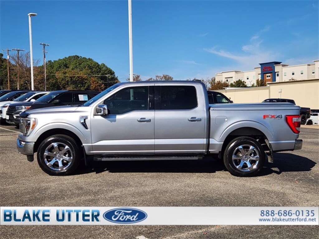Used 2021 Ford F-150 Lariat Truck SuperCrew Cab