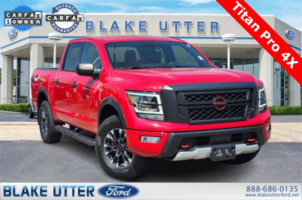 Used 2023 Nissan Titan PRO-4X Truck Crew Cab