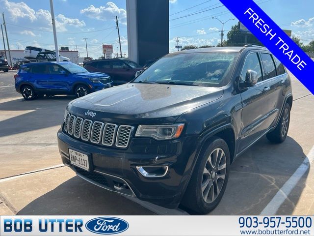 Certified 2017 Jeep Grand Cherokee Overland with VIN 1C4RJECG0HC837738 for sale in Sherman, TX