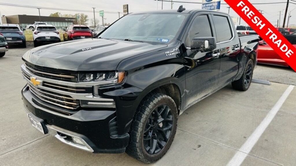 Used 2019 Chevrolet Silverado 1500 High Country Truck Crew Cab