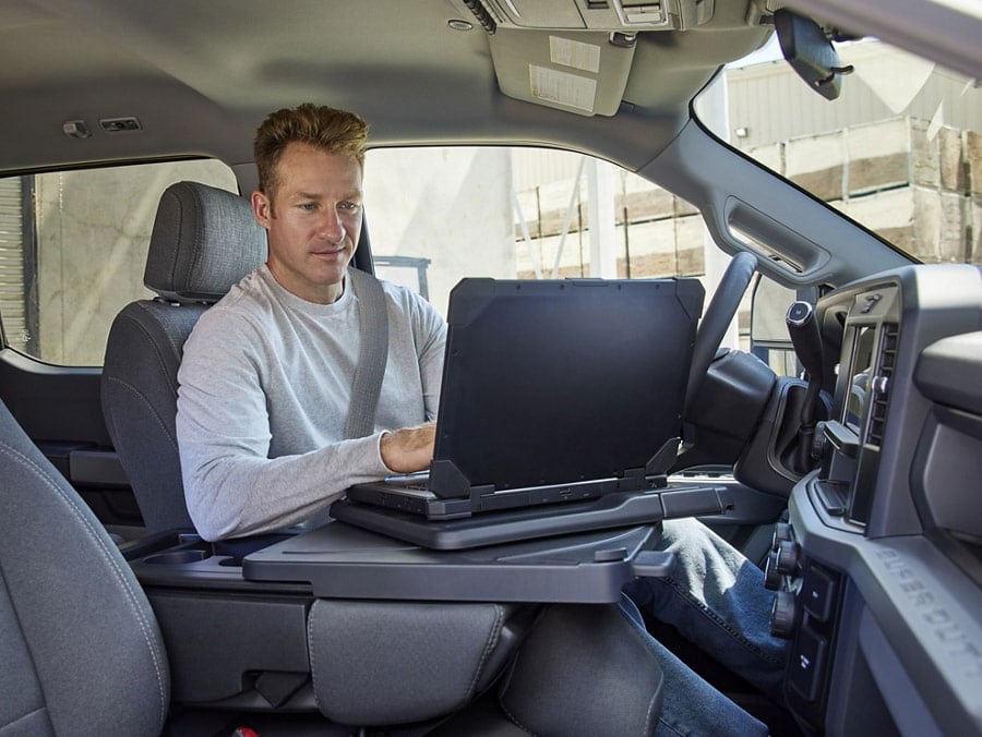 2025 Super Duty interior work surface