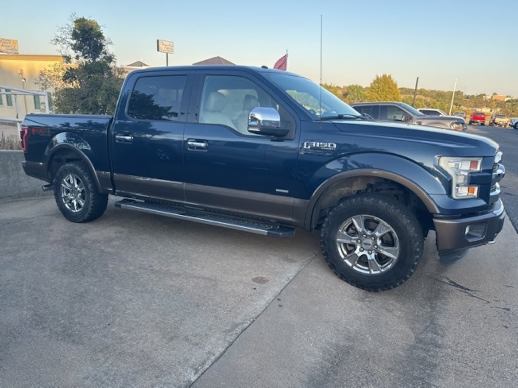 Used 2015 Ford F-150 Lariat Truck SuperCrew Cab