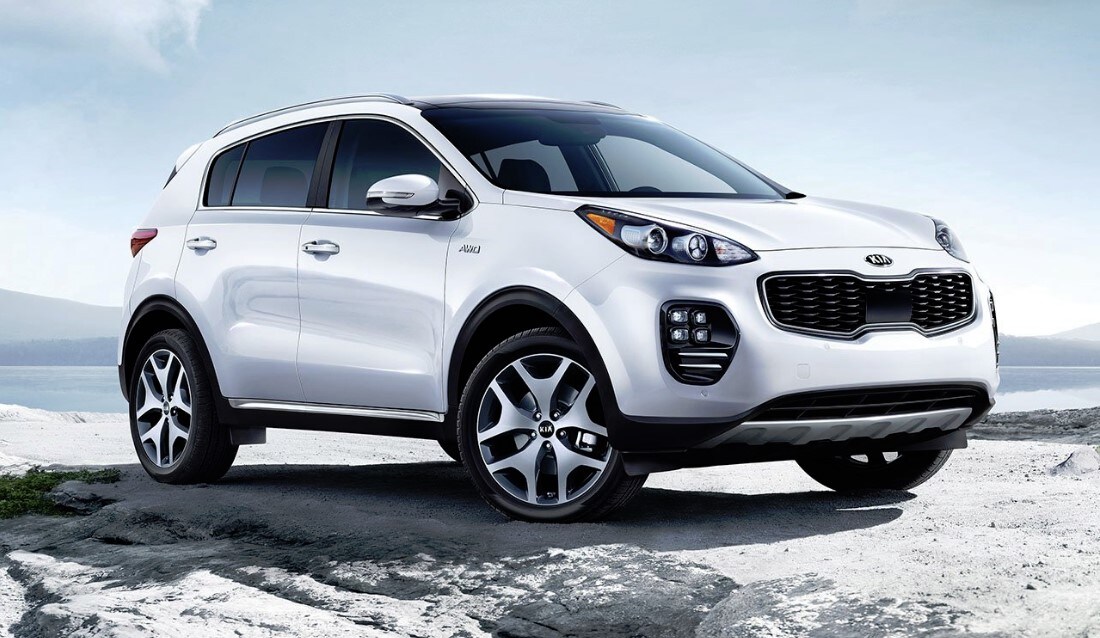 2016 Kia Sportage Exterior In White