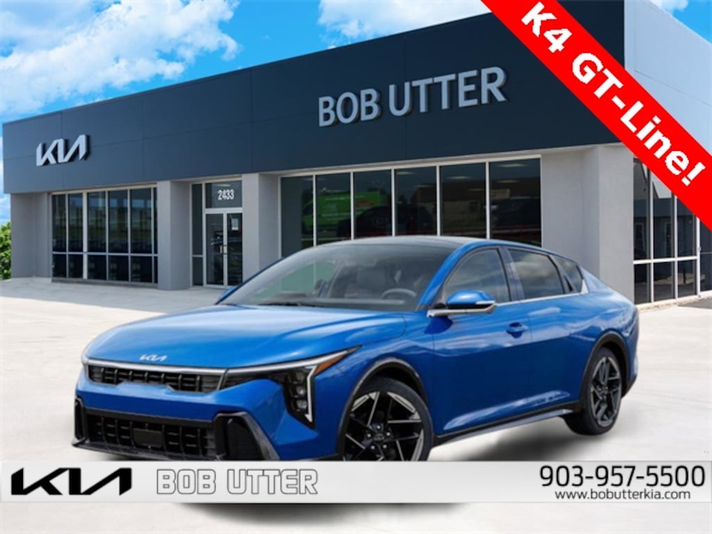 New 2025 Kia K4 GT-Line Sedan