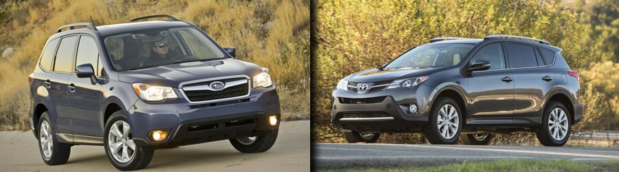 2015 Subaru Forester vs Toyota RAV4