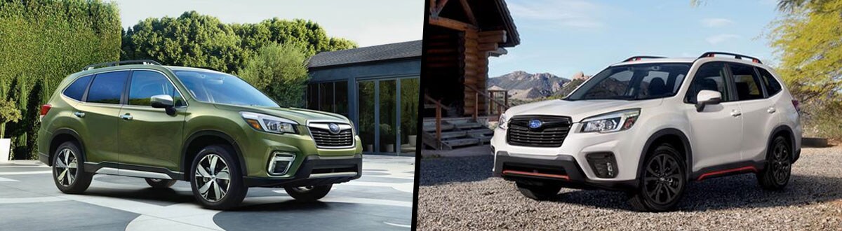 2020 Subaru Forester vs 2019 Subaru Forester