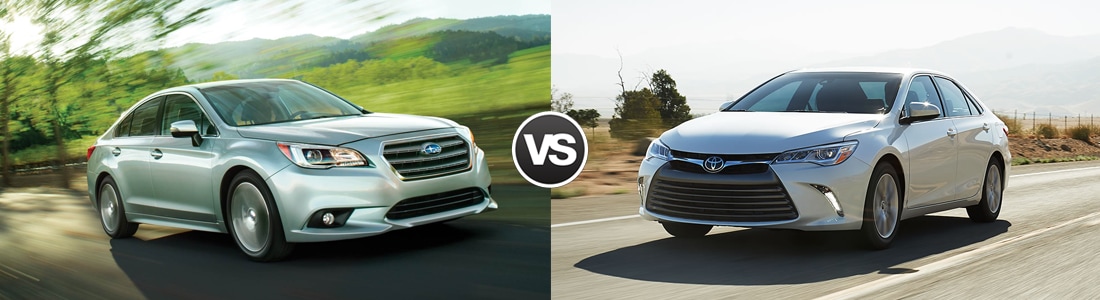2017 Subaru Legacy vs 2017 Toyota Camry