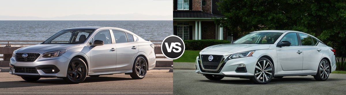 2020 Subaru Legacy vs 2020 Nissan Altima
