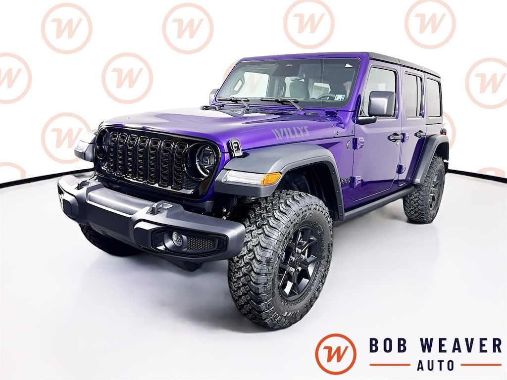 New 2026 Jeep Wrangler 4-DOOR WILLYS Sport Utility