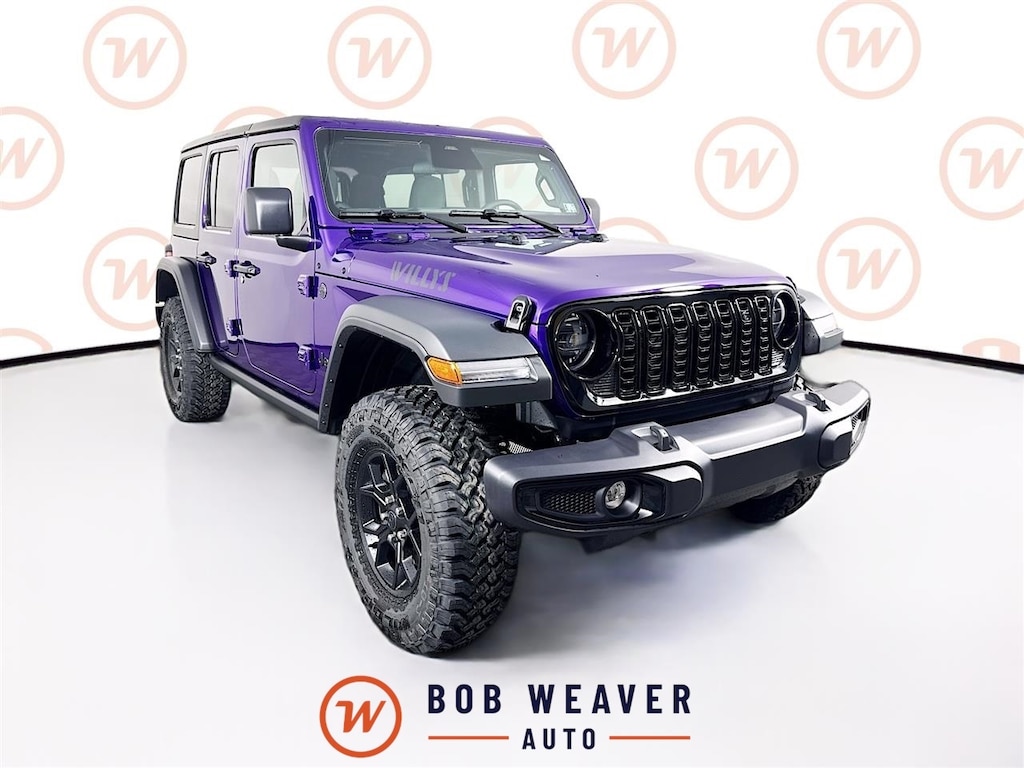 New 2026 Jeep Wrangler 4-DOOR WILLYS Sport Utility