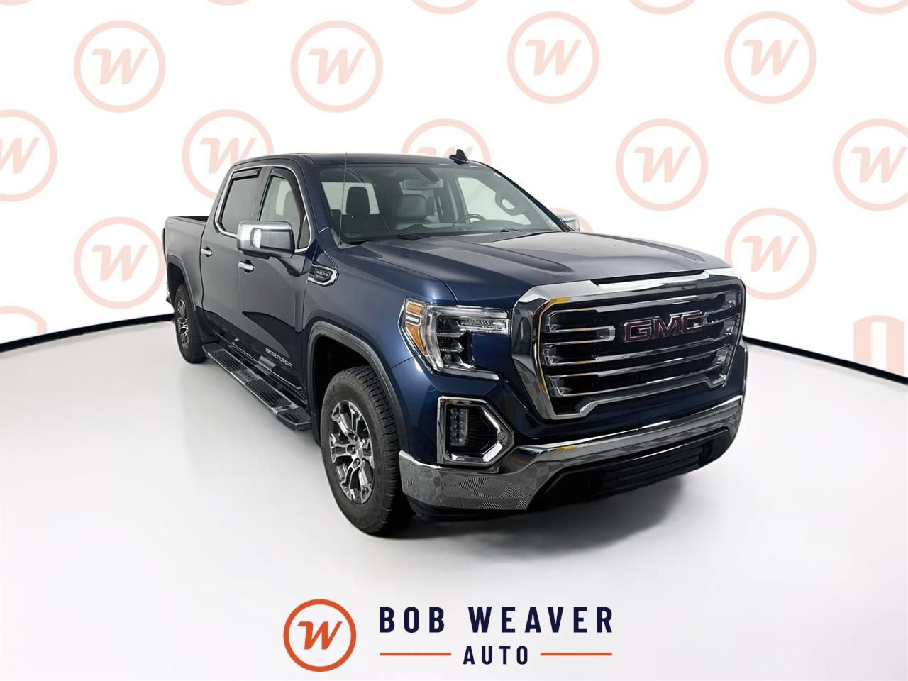 Pacific Blue Metallic 2020 GMC Sierra 1500 Pickup Truck Four-Wheel Drive Automatic