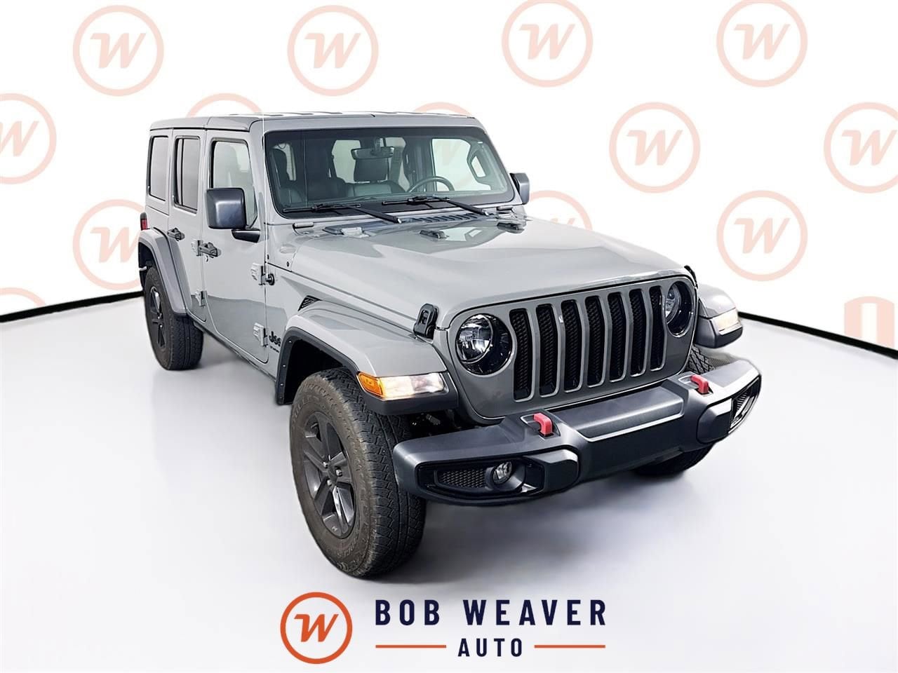 Gray 2023 Jeep Wrangler Sahara Altitude 4-Door 4WD SUV / Crossover Four-Wheel Drive Automatic