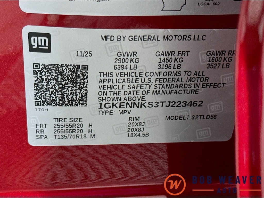 New 2026 GMC Acadia Elevation SUV